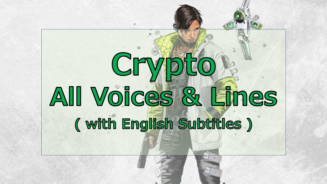 Apex Legends Crypto Voice Lines Soundboard - Voice Actors - Vinagaming