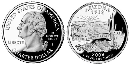 Arizona Quarter | State Quarter | Coins of America