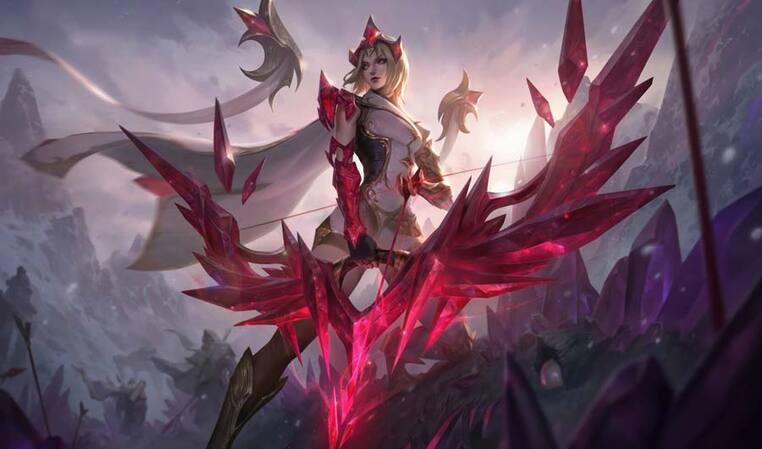 Coven Ashe champion skins in League of Legends