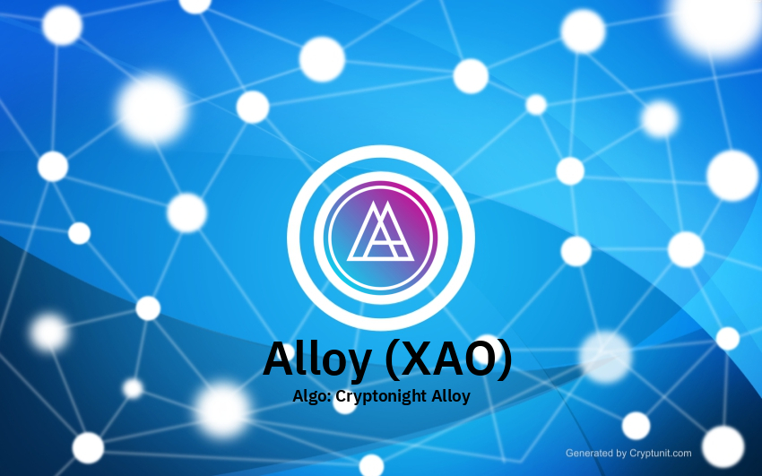 Alloy price now, Live XAO price, marketcap, chart, and info | CoinCarp