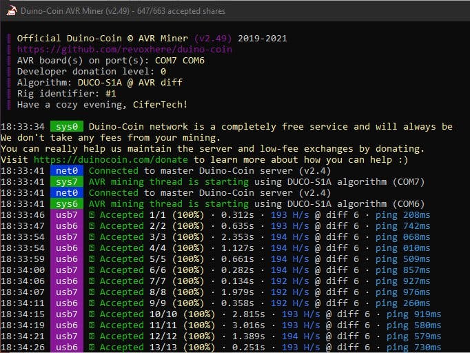 Crypto - Arduino Libraries