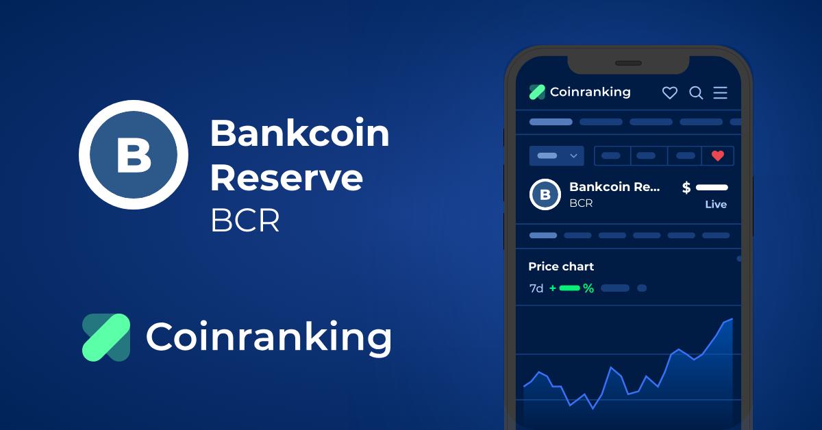 Bankcoin Reserve (BCR) Price Prediction for - - - - BitScreener