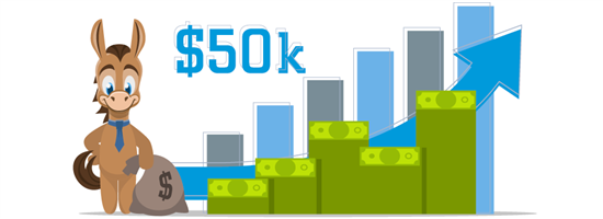 $50k in savings? Here’s how I’d aim to turn it into $k with ASX shares