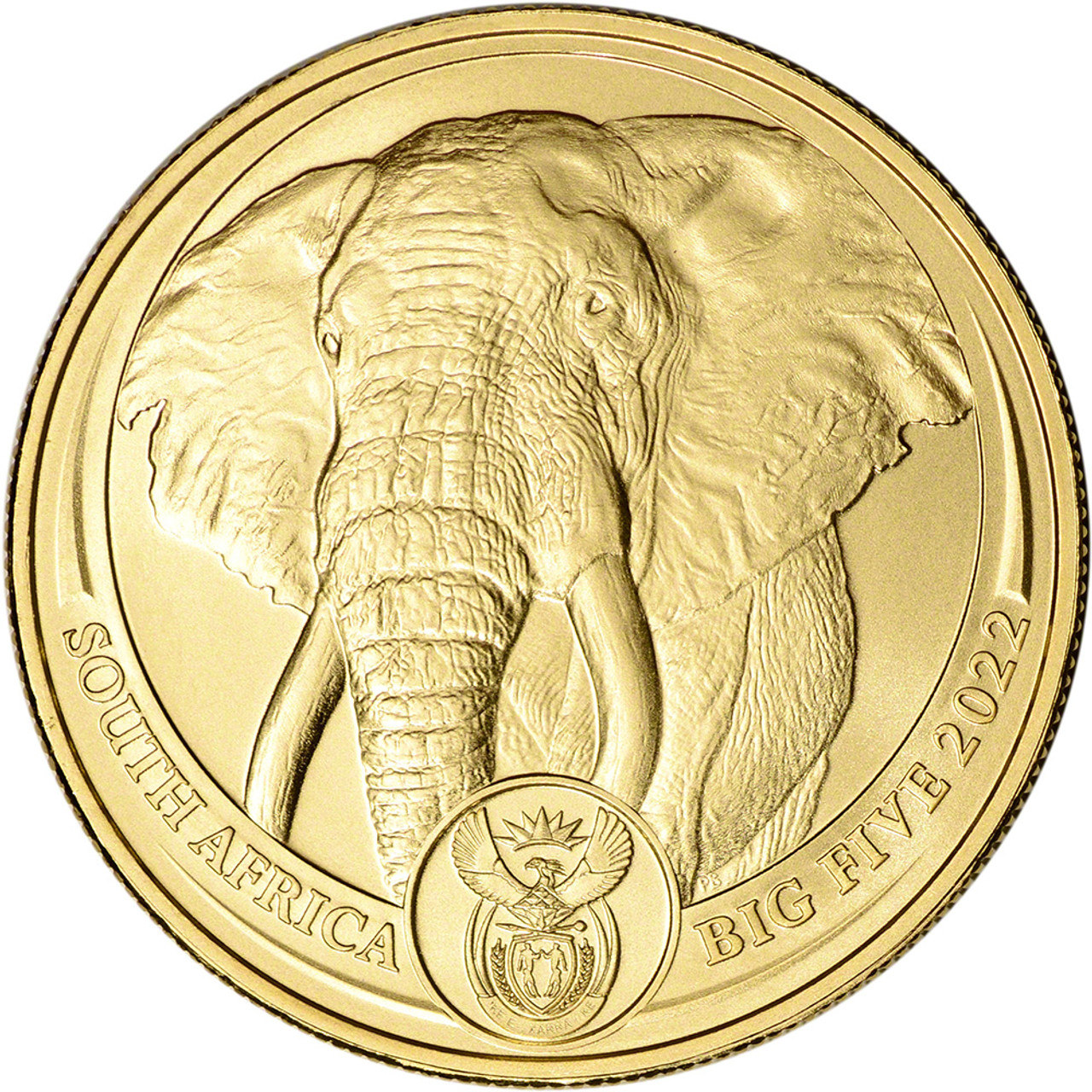 Buy 1oz Gold Prestige Bullion Big Five Elephant Minted Coin