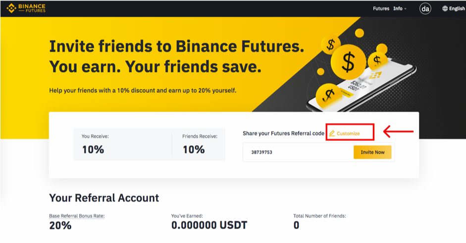 Binance Referral Code (45% Fee Discount) Spot & Futures