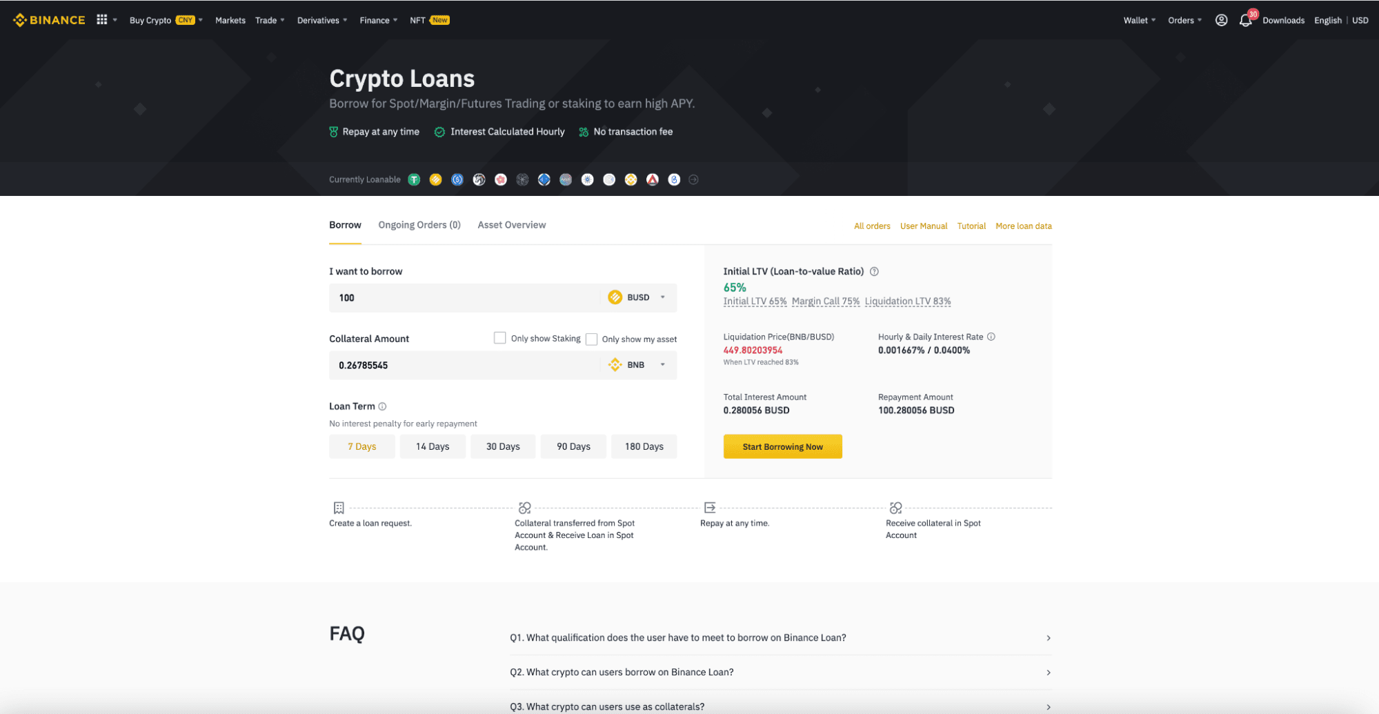 How To Lend Your Crypto on Binance | P2PMarketData