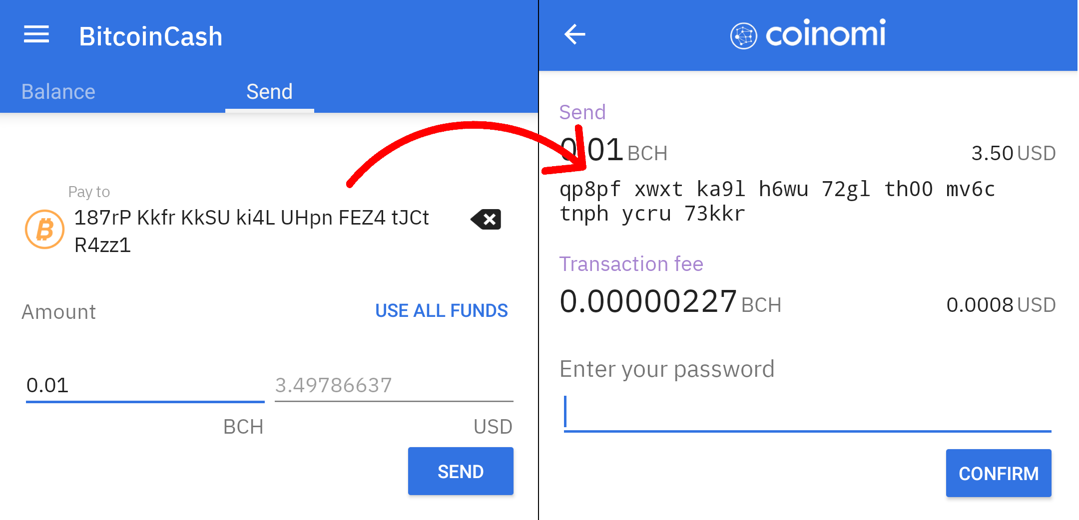 Bitcoin address formats and prefixes