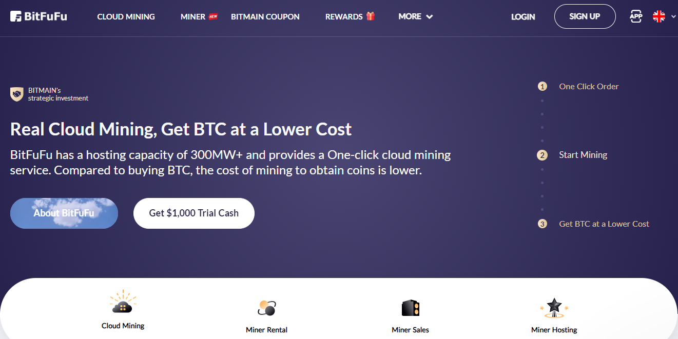 Miner - Earn real Bitcoins with Youhodler's Cloud Miner