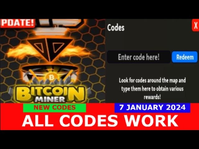 Bitcoin Miner Codes (May ): Super Mining Boosts! | EarlyGame