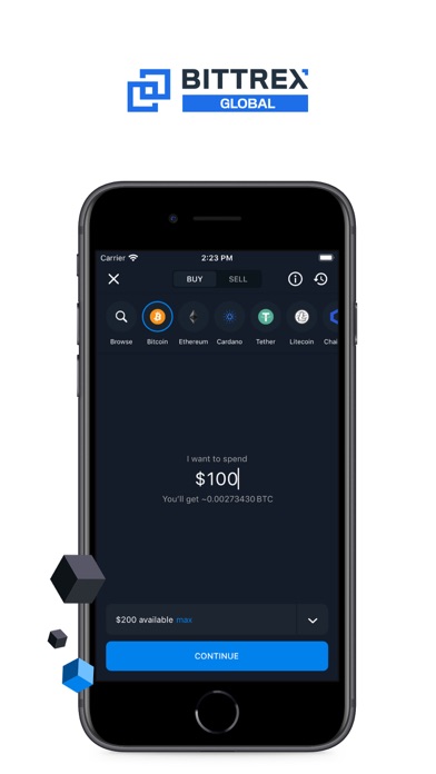 Bittrex Buy Bitcoin Crypto for iPhone - Download