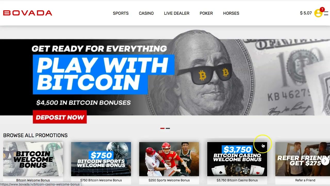 Bovada Sign Up Bonus and Promotions For 