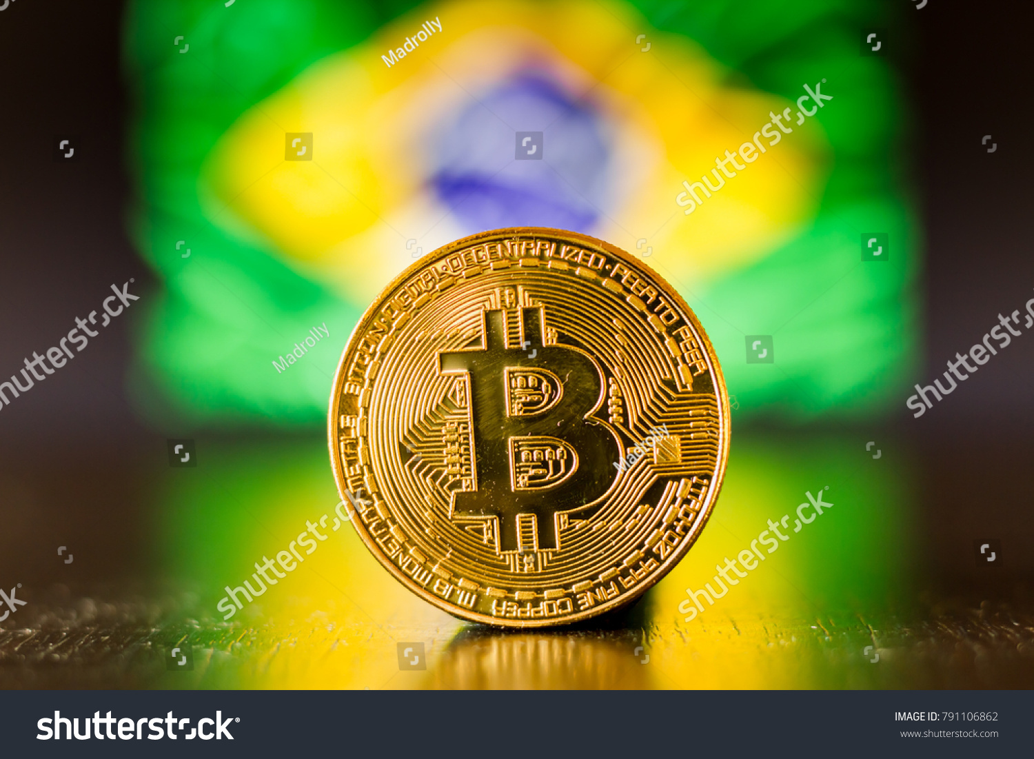 Bitcoin Brasil por daSilva Logo PNG Vector (SVG) Free Download