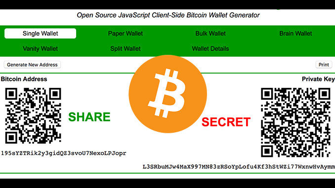 Random Bitcoin Address Generator - Yttags