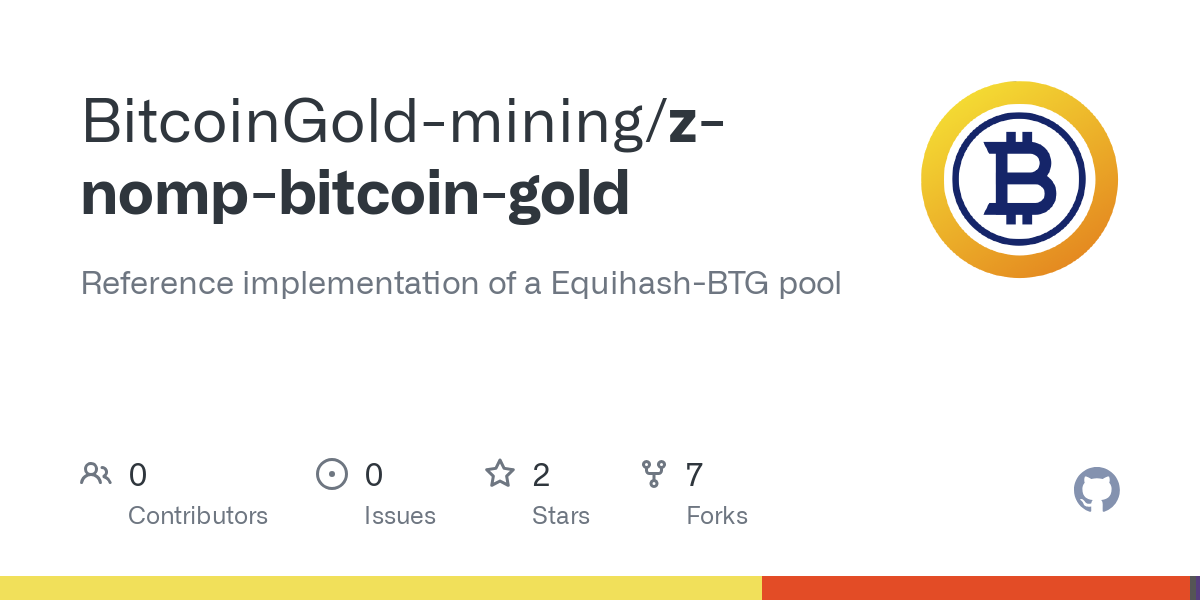 GitHub - BitcoinGold-mining/z-nomp-bitcoin-gold: Reference implementation of a Equihash-BTG pool