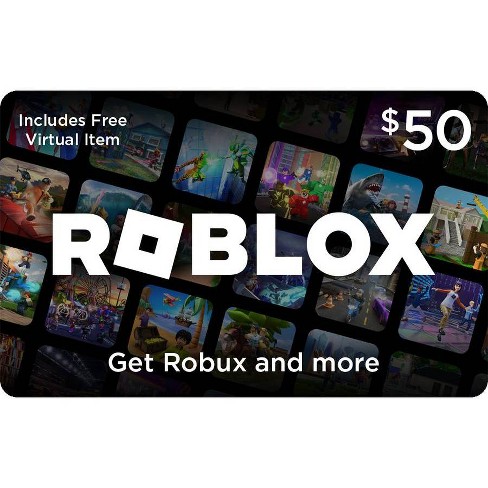 Buy Roblox £50 Gift Card (UK only)| Asda Gift Cards