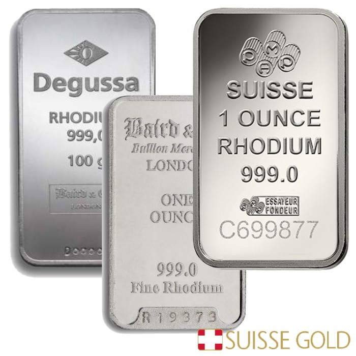 Rhodium Bullion Lutz | Buy Rhodium Bullion | Sell Rhodium Bullion