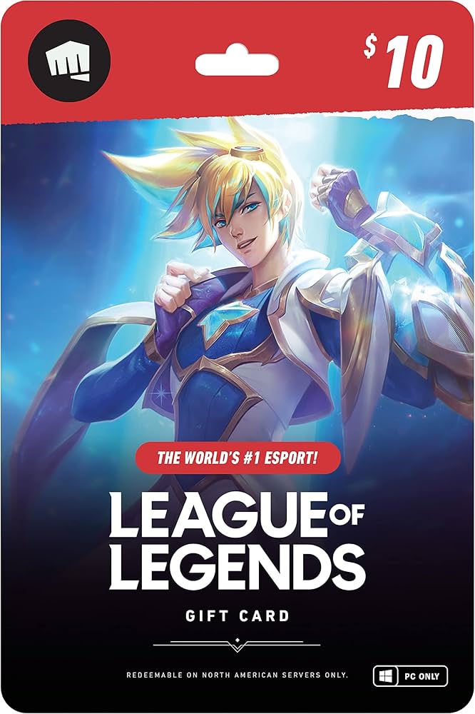 bymobile.ru: League of Legends $25 Gift Card - NA Server Only [Online Game Code] : Video Games