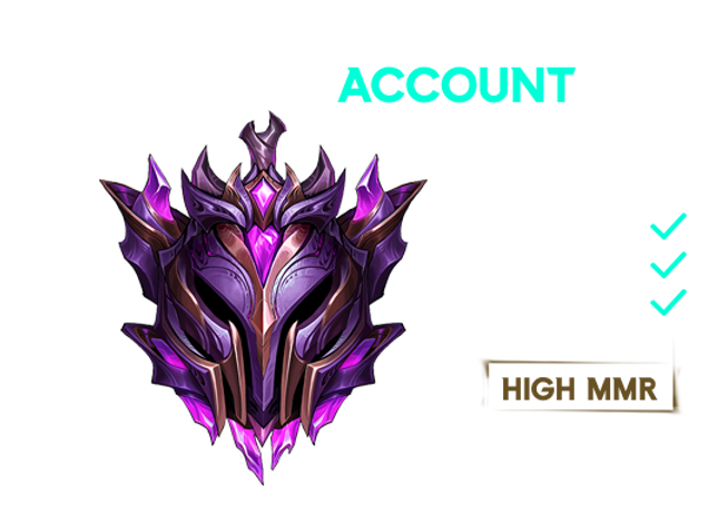 Buy LoL Ranked Accounts - Gold, Platnium, & Diamond Accounts Available