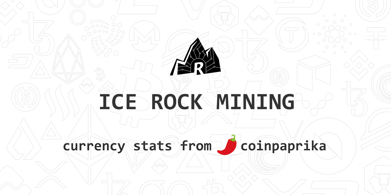 Ice Rock Mining Price Today - ROCK2 to US dollar Live - Crypto | Coinranking