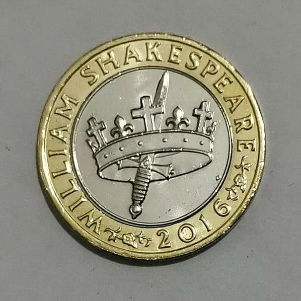 2 Pounds - Elizabeth II (5th portrait; Shakespeare, History) - United Kingdom – Numista