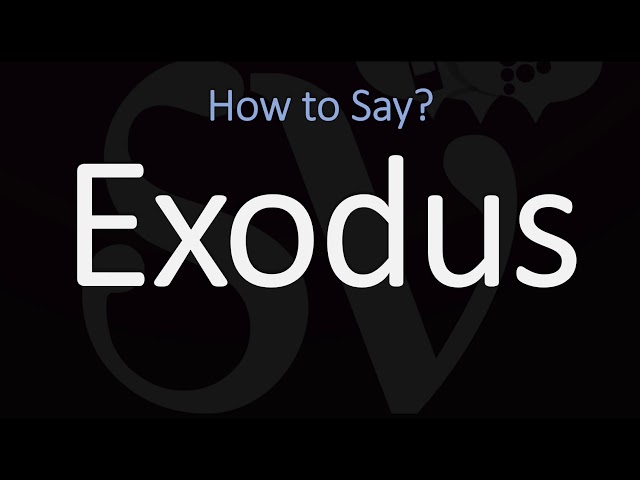 Exodus Definition & Meaning - Merriam-Webster