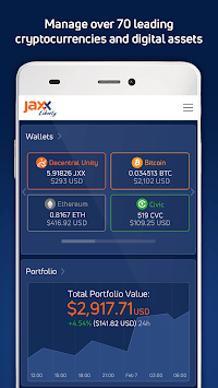 Jaxx Liberty: Cryptocurrency, Blockchain Wallet for PC Windows or MAC for Free