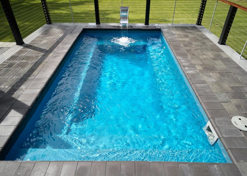 Small Pool Designs - Pioneer Valley Fiberglass Pools and Spas