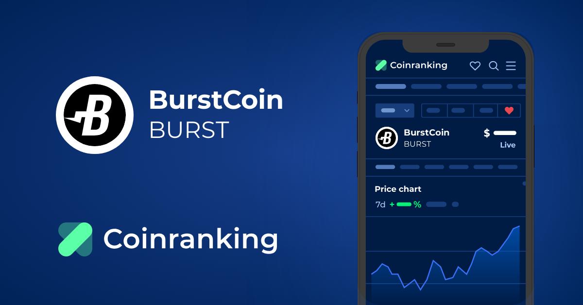 Burst price today, SIGNA to USD live price, marketcap and chart | CoinMarketCap