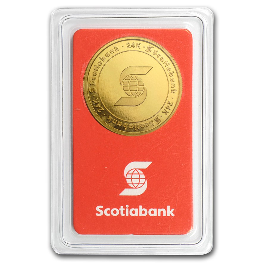 1 Oz Gold Coin Scotiabank in Canada | Canada gold coin