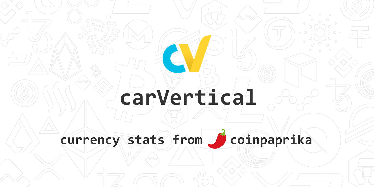 carVertical (CV) ICO: Ratings & Details | CryptoTotem