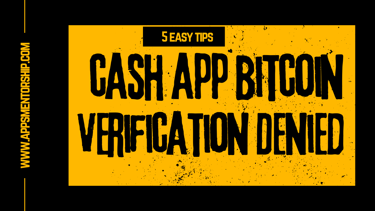 Learn All 5 reasons Cash App bitcoin verification pending? – Site Title