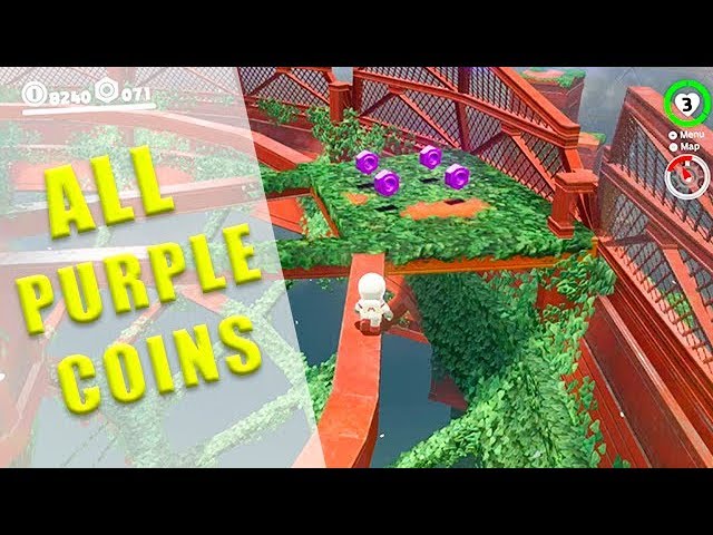 Super Mario Odyssey guide: Wooded Kingdom all purple coin locations - Polygon