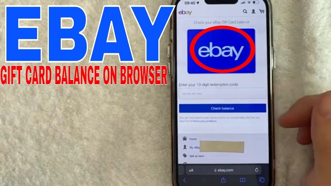 All You Need To Know About eBay Gift Card - Nosh