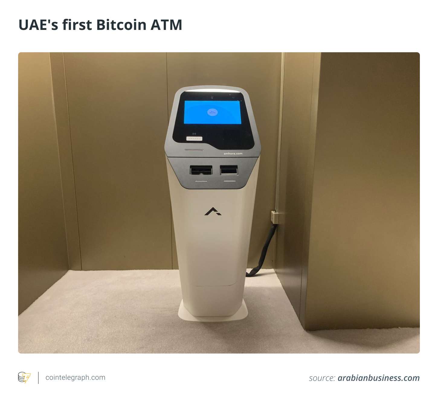 Bitcoin ATM in Rixos Premium Hotel in JBR, Marina, Dubai - Your Dubai Guide