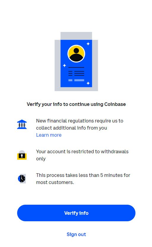 How to Verify Account in Coinbase