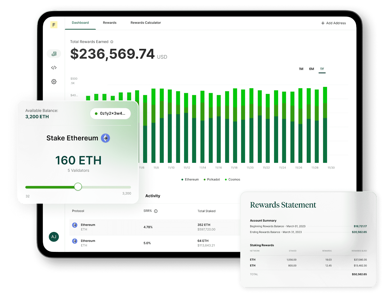 Stake Calculator - ONIX Explorer