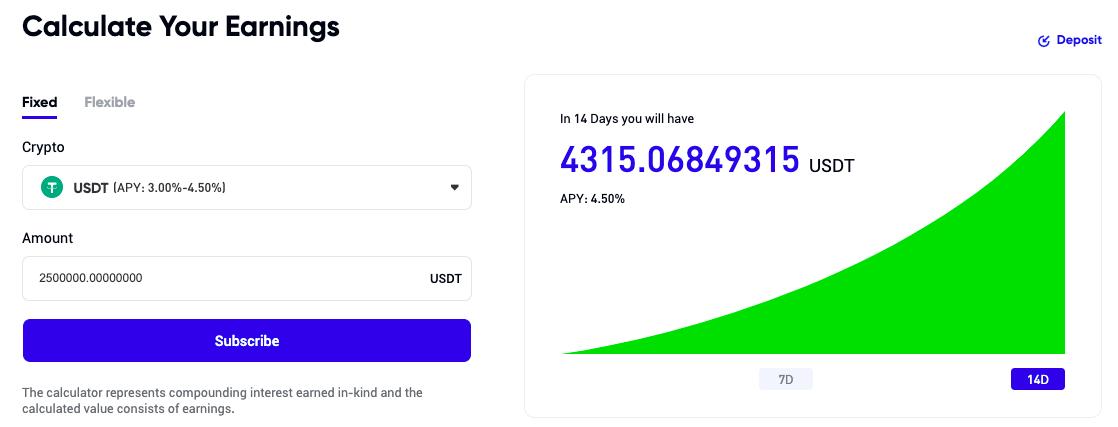 Crypto Staking Calculator (APY)