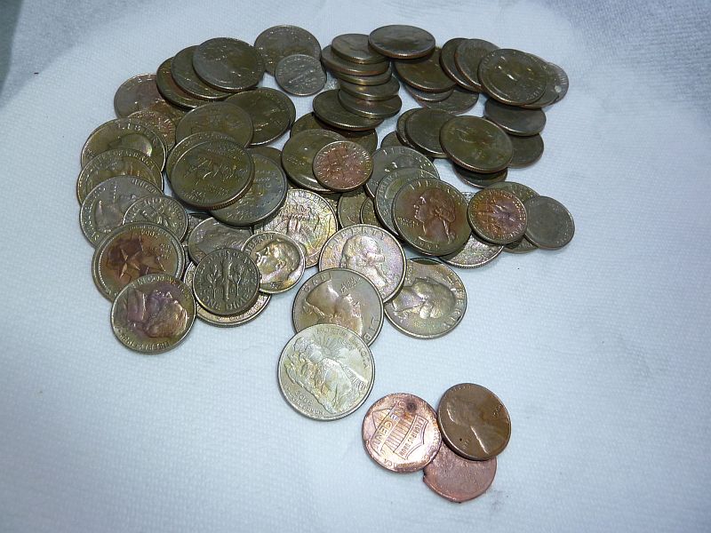 Cleaning coins in a rock tumbler | Find's Treasure Forums