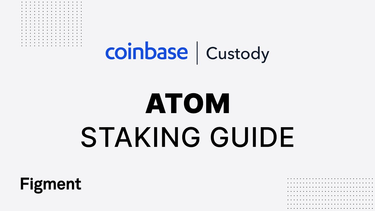 Staking Cosmos ATOM on Coinbase - Blocks United