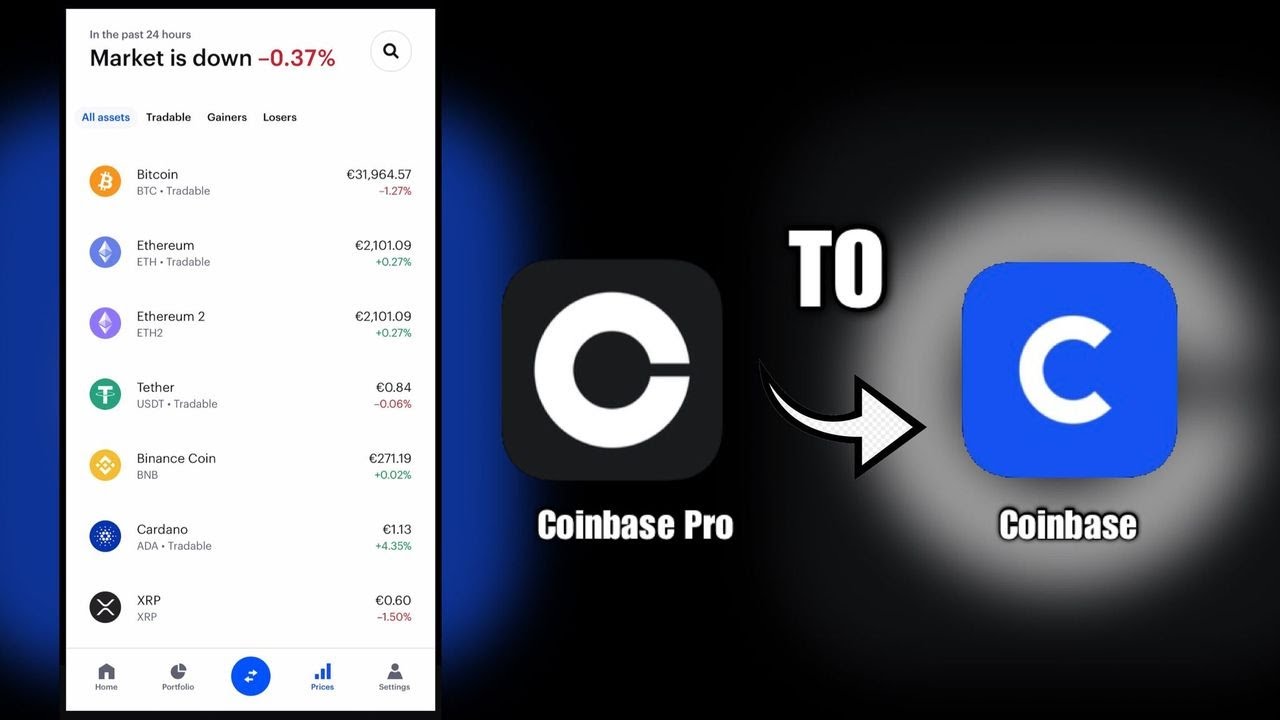 How To Transfer Cryptocurrency From Coinbase To Coinbase Pro