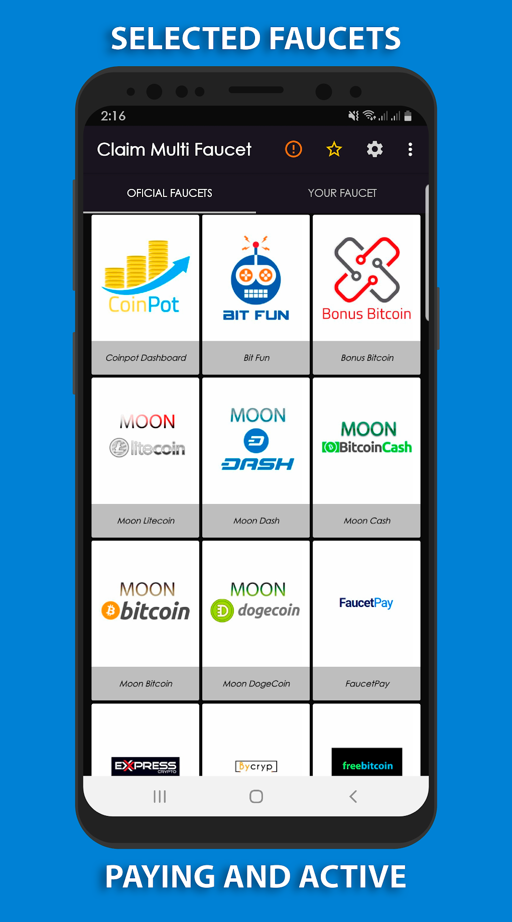 Coinpot faucet list 