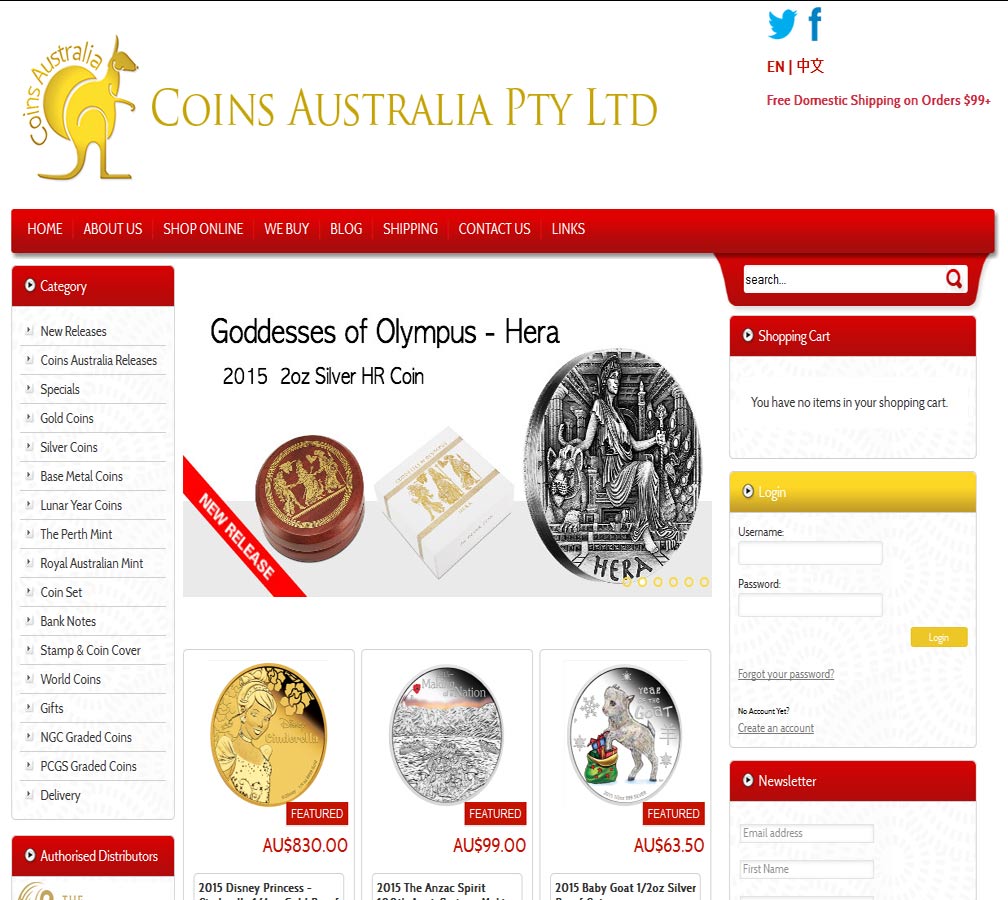 Direct Coins - Australia’s Premier Coin Distributor