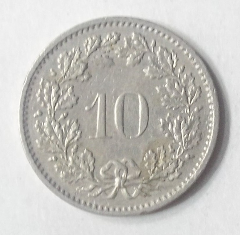 20 Rappen , Confederation - - 20 Rappen - Switzerland - Coin - 