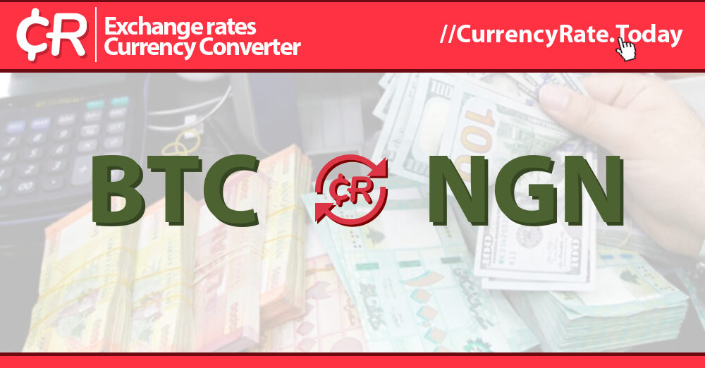 How much is bitcoins btc (BTC) to ₦ (NGN) according to the foreign exchange rate for today