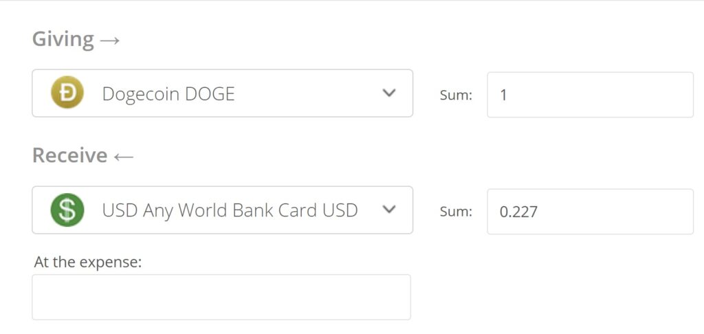 1 DOGE to USD - Dogecoins to US Dollars Exchange Rate