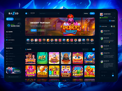 Casino Template Projects :: Photos, videos, logos, illustrations and branding :: Behance