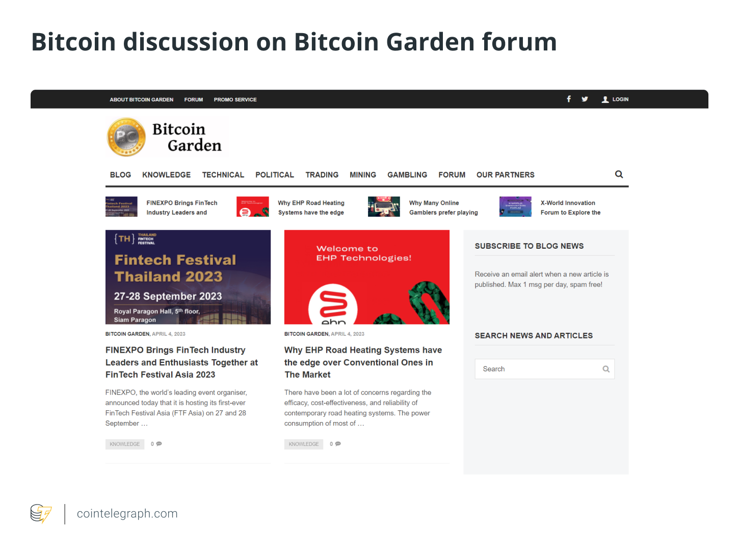 Altcoins Talks - Cryptocurrency Forum - Index