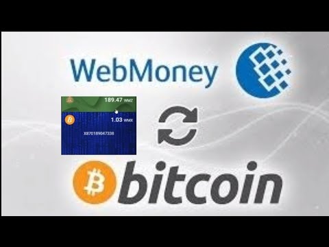 Exchange WebMoney WMZ to Bitcoin (BTC)  where is the best exchange rate?