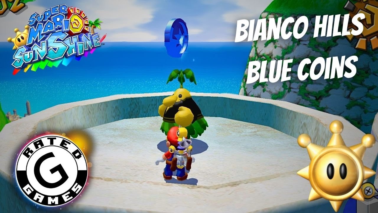 Delfino Plaza Blue Coins - Super Mario Sunshine Guide - IGN