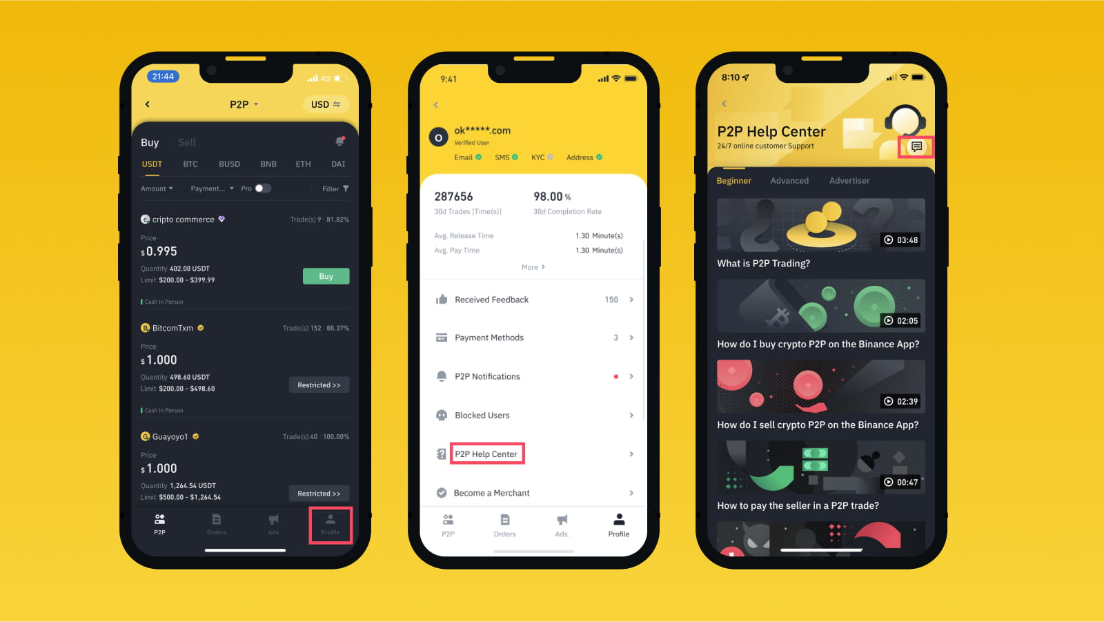 iOS Developer (P2P) at Binance | Powderkeg